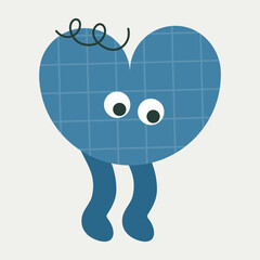Cartoon character, abstract personage, mascot design, funny avatar, cute icon