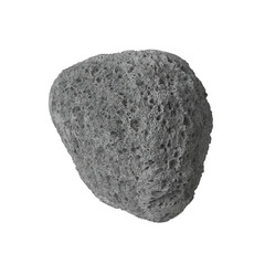 Asteroid Isolated transparent background 3D render

