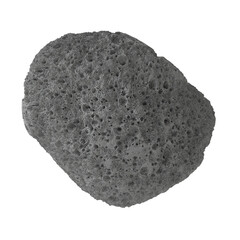 Asteroid Isolated transparent background 3D render

