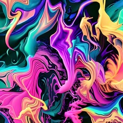 Colorful abstract fluids 7