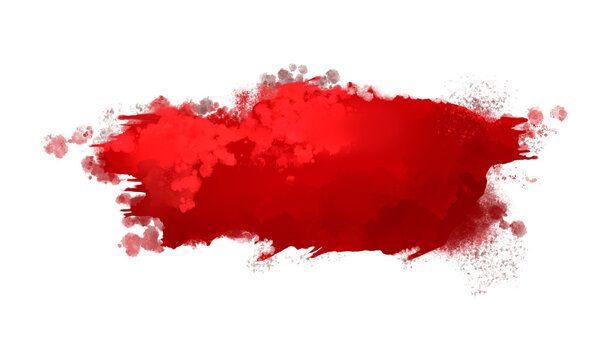 Red Paint splat Stock Illustration by ©ginosphotos1 #13992496