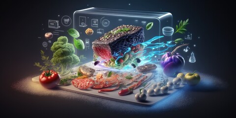 Revolutionize Your Food Experience with High-Resolution FoodTech Innovation Generative AI