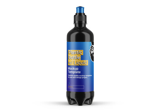 Plastic Bottle With Sport Cap