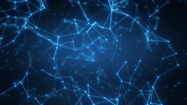 blue medical molecular structure technology backdrop