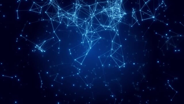 corporate blue black presentation background technology