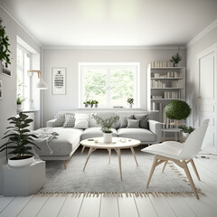 Fototapeta premium interior, table, room, chair, home, furniture, dining, house, design, chairs, window, living, dining room, decor, wood, luxury, architecture, 