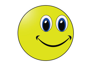 smile happy fanny . vector