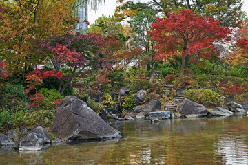 檜町公園,日本庭園