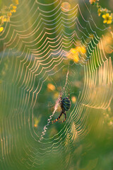 spider on web