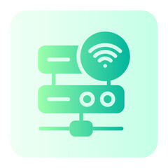 online server gradient icon