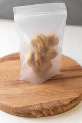 a slice of bread on a plate