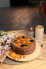 cake with nuts