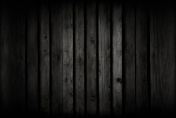 black timber background with a dirty, weathered look Generative AI