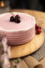 cake with cherry