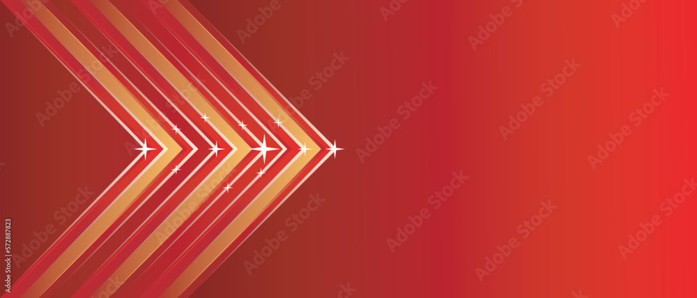 Poster abstract red background. vector pile of red triangle lights background can use for web banner, ad, p