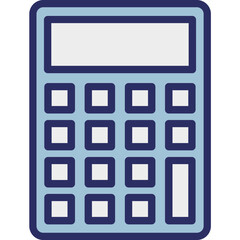 Adding machine Vector Icon which can easily modify or edit

