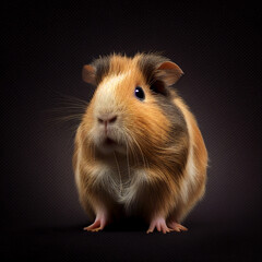 guinea pig created witch Generative AI technology