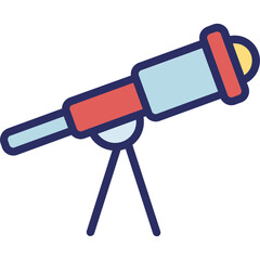 Astronomy Vector Icon which can easily modify or edit

