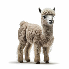 Obraz premium Alpaca. Generative AI