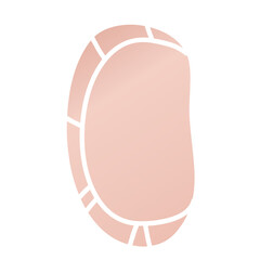 crystal Circle Shape flat