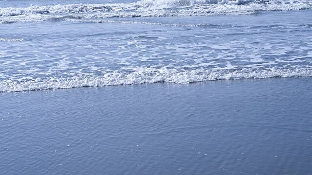 The Cox's Bazar of Bangladesh Waves in the sea are flowing on the shore of the sea