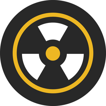 Biohazard Vector Icon which can easily modify or edit

