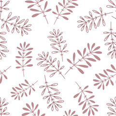 Line seamless pattern isolated. Doodle hand drawn art. Sketch vector stock illustration. EPS 10