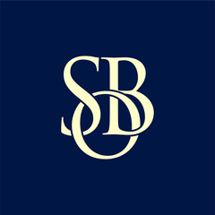 SOB letters for bussines or a company logo