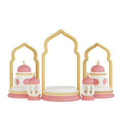 Ramadhan kareem 3d decoration