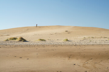 Experience the Beauty of Solitude: Getting Lost in the Vastness of Majestic Dunes on an Idyllic Beach Getaway
