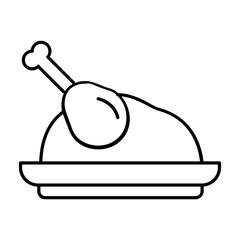 Outdoor cooking Vector Icon Fully Editable

