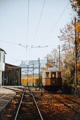 railway in the mountains