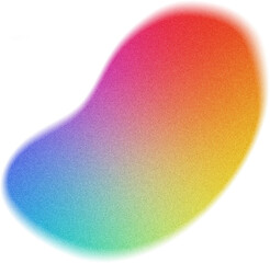 Grainy gradient shapes 9