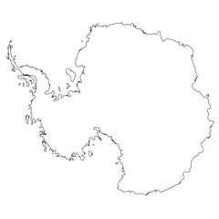 Map of Antarctica © alvindom