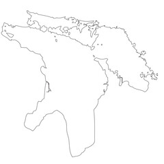 Map of Lake Huron