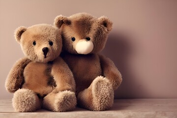 Two teddys