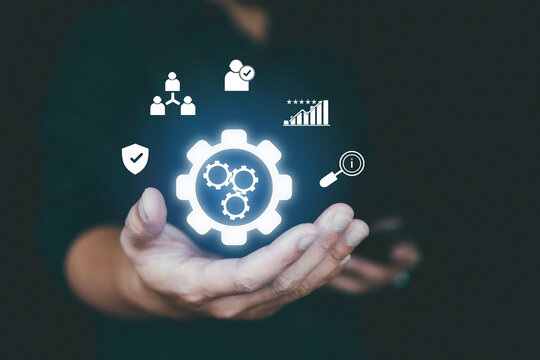 Business setting and tool for analytic, and icon setting on screen.