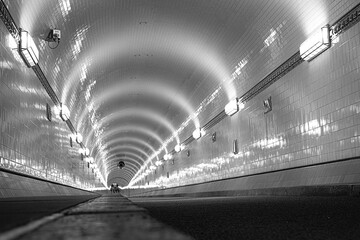Alter Elbtunnel in Hamburg