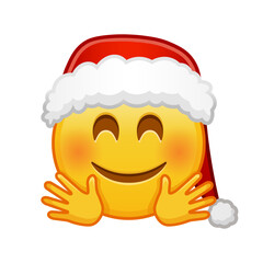 Christmas hugs emoji Large size of yellow emoji smile