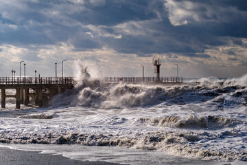 Storm at the Black Sea