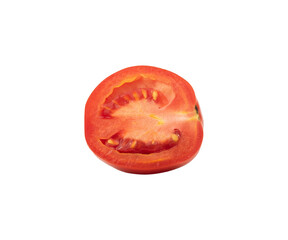 slice of tomato isolated design element