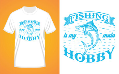 Fishing Typography Design T-Shirt Ideas