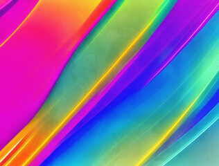 abstract background with rainbow