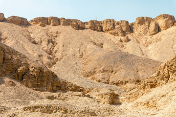 Valley of Kings in Luxor. The tombs of the pharaohs. Luxor. Egypt. Africa. 