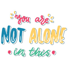 Mental Health Lettering Sticker