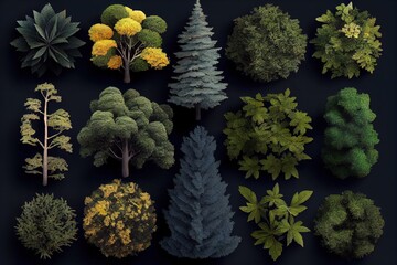 collections of trees