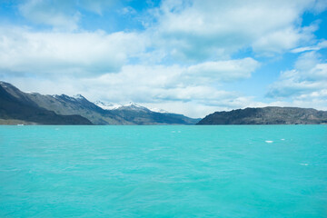 Panoramic view of the Argentino Lake - El Calafate, Argentina