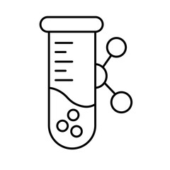 Conical Flask Vector Icon

