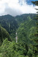 Perfect mountain views. Camlihemsin Rize.