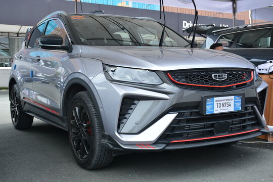 Geely coolray at Philippine International Motor Show in Pasay, Philippines